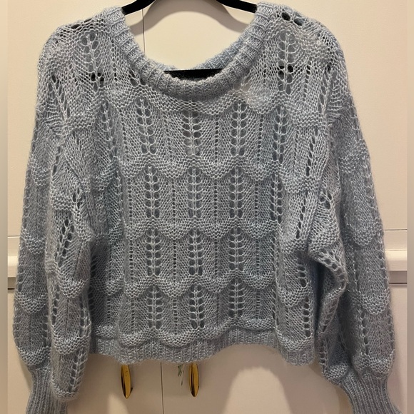 LoveShackFancy Bow Sweater - Picture 2 of 6